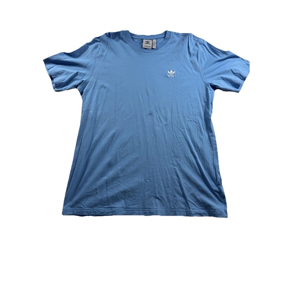 Rare New Adidas Originals Essentials Tee Shirt Blue XL yeezy jordan sb dunk polo - Picture 2 of 13